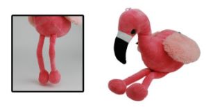 Obrázek z Plameňák plyš 15/23cm, třpytivé oči (12) 